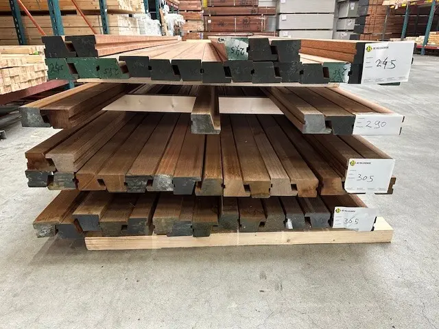 54x78mm Meranti raamhout solid premium