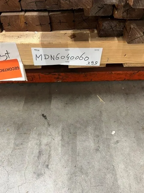 Massaranduba geschaafd 40x60mm