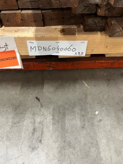 Massaranduba geschaafd 40x60mm